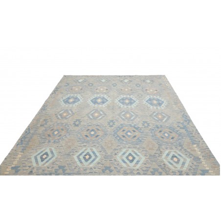 Tappeto Kilim Afghanistan beige grigio 219x294