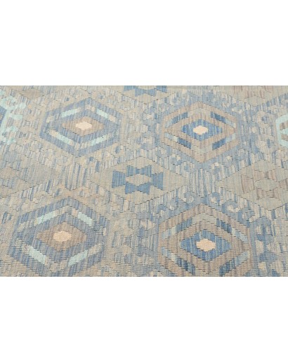 Tappeto Kilim Afghanistan beige grigio 219x294