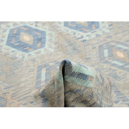 Tappeto Kilim Afghanistan beige grigio 219x294