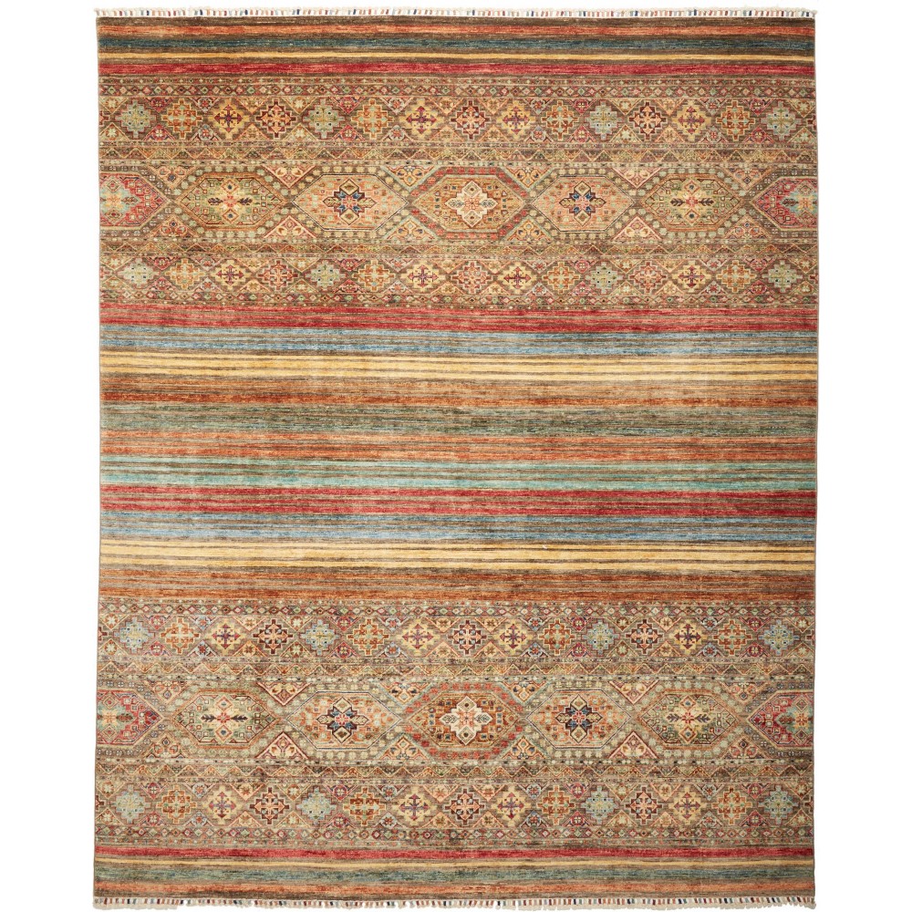 Tappeto Rubin Pakistan marrone bianco 243x298 Tappeto Rubin Pakistan marrone bianco 243x298