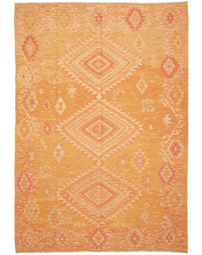 Tappeto Kilim Afghanistan marrone 203x301