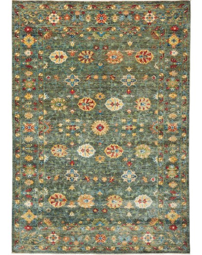 Tappeto Zigler Fine Pakistan bianco azzurro 168x239