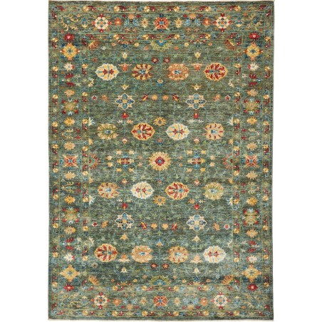 Tappeto Zigler Fine Pakistan bianco azzurro 168x239