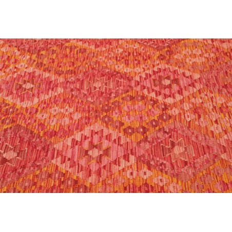 Tappeto Kilim Afghanistan rosso arancione 208x292
