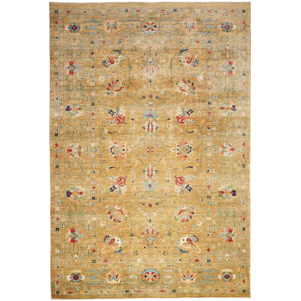 Tappeto Zigler Fine Pakistan marrone 202x298 Tappeto Zigler Fine Pakistan marrone 202x298