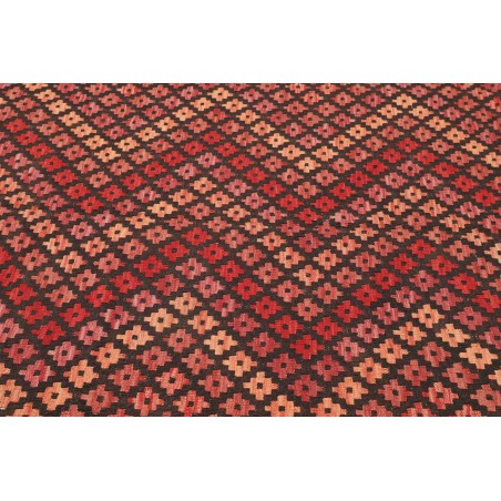 Tappeto Kilim Afghanistan grigio rosso 204x290