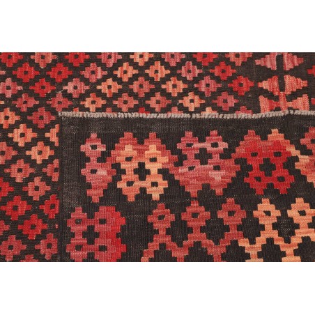 Tappeto Kilim Afghanistan grigio rosso 204x290