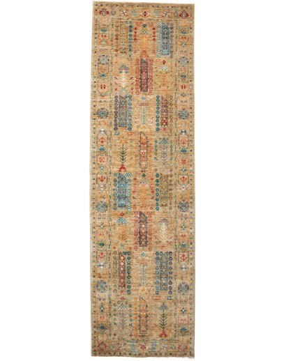 Tappeto Tribal Pakistan marrone 83x296