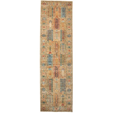 Tappeto Tribal Pakistan marrone 83x296
