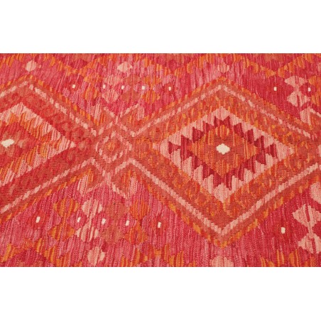 Tappeto Kilim Afghanistan rosso 200x291