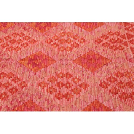 Tappeto Kilim Afghanistan rosso arancione 211x298
