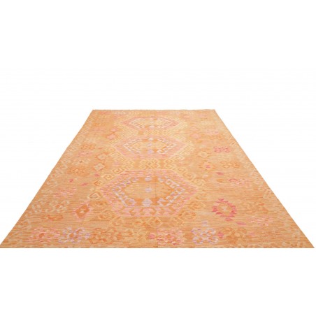 Tappeto Kilim Afghanistan marrone arancione 211x293