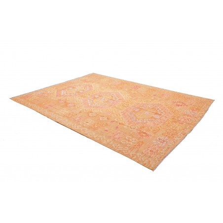 Tappeto Kilim Afghanistan marrone arancione 211x293