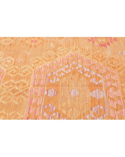 Tappeto Kilim Afghanistan marrone arancione 211x293