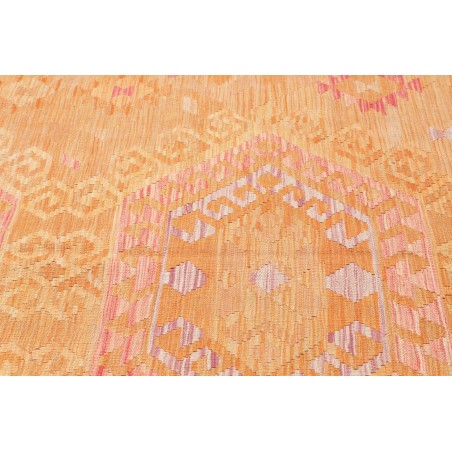 Tappeto Kilim Afghanistan marrone arancione 211x293