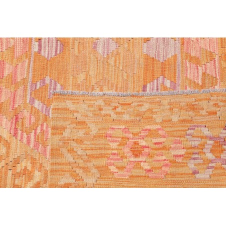 Tappeto Kilim Afghanistan marrone arancione 211x293