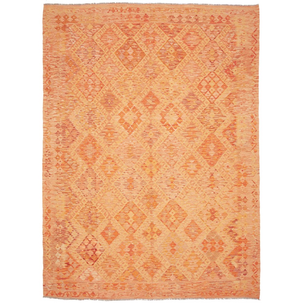 Tappeto Kilim Afghanistan arancione 215x289