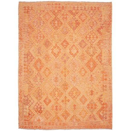 Tappeto Kilim Afghanistan arancione 215x289