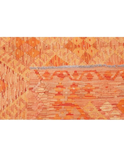 Tappeto Kilim Afghanistan arancione 215x289