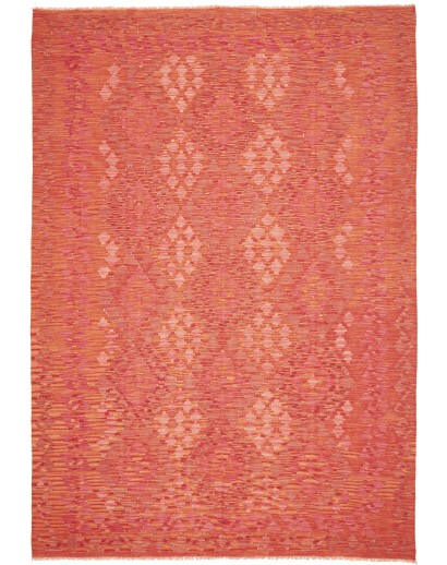 Tappeto Kilim Afghanistan rosso 204x295