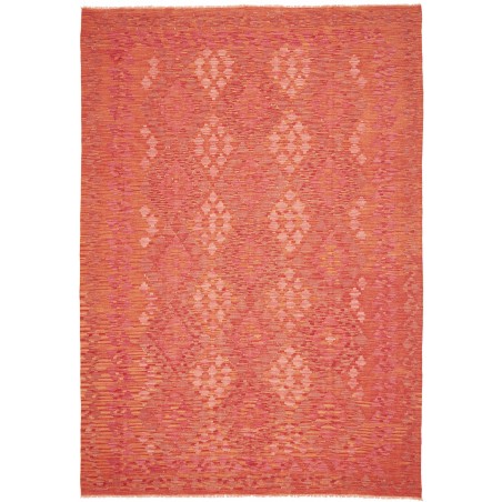 Tappeto Kilim Afghanistan rosso 204x295