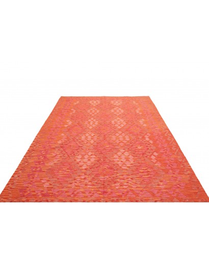 Tappeto Kilim Afghanistan rosso 204x295
