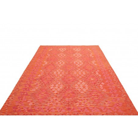 Tappeto Kilim Afghanistan rosso 204x295