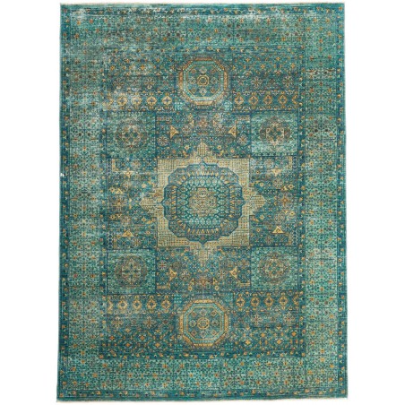 Tappeto Mamlouk Pakistan azzurro 169x233