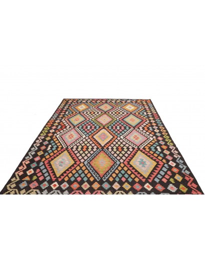 Tappeto Kilim Afghanistan marrone 210x296