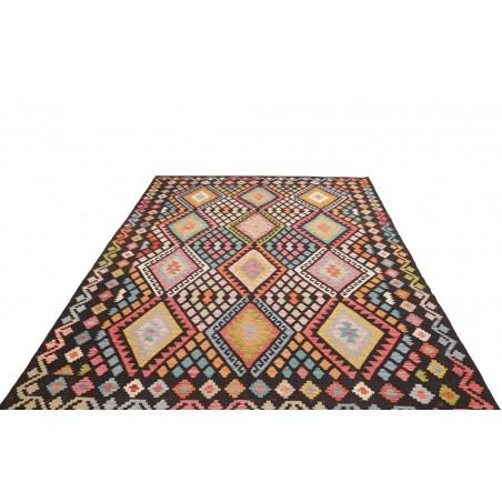 Tappeto Kilim Afghanistan marrone 210x296
