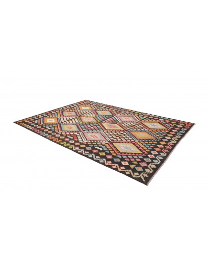 Tappeto Kilim Afghanistan marrone 210x296
