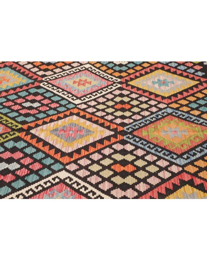 Tappeto Kilim Afghanistan marrone 210x296