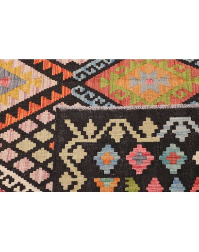 Tappeto Kilim Afghanistan marrone 210x296