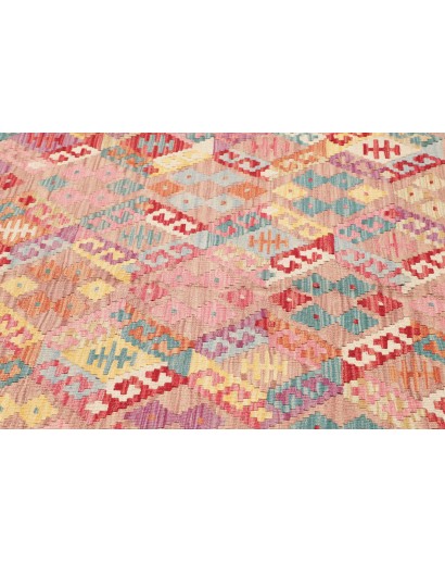 Tappeto Kilim Afghanistan marrone beige 204x275