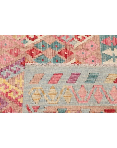 Tappeto Kilim Afghanistan marrone beige 204x275