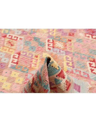 Tappeto Kilim Afghanistan marrone beige 204x275