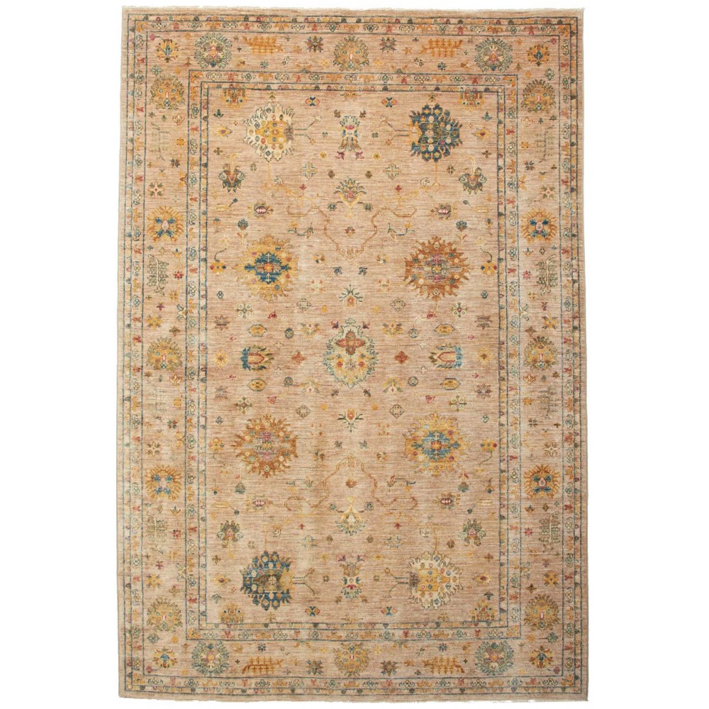 Tappeto Malka Pakistan marrone 169x248 Tappeto Malka Pakistan marrone 169x248