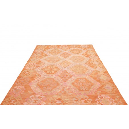 Tappeto Kilim Afghanistan marrone 199x291