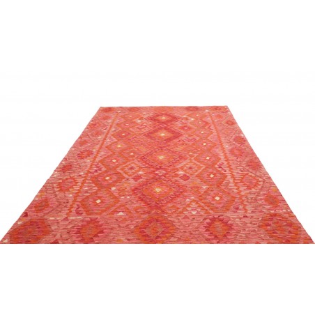 Tappeto Kilim Afghanistan rosso 205x291