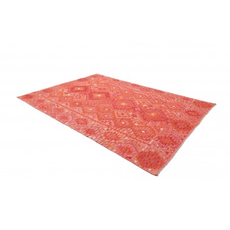 Tappeto Kilim Afghanistan rosso 205x291