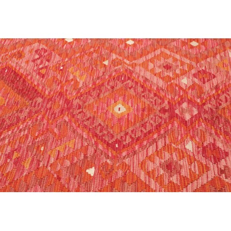 Tappeto Kilim Afghanistan rosso 205x291