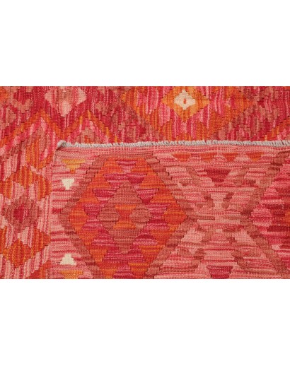 Tappeto Kilim Afghanistan rosso 205x291