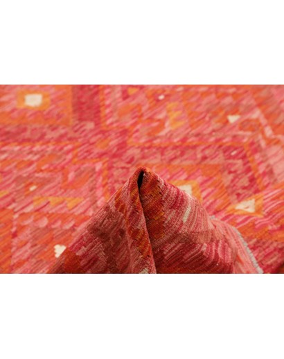 Tappeto Kilim Afghanistan rosso 205x291