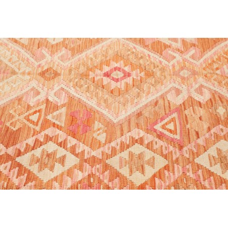 Tappeto Kilim Afghanistan marrone arancione 209x292