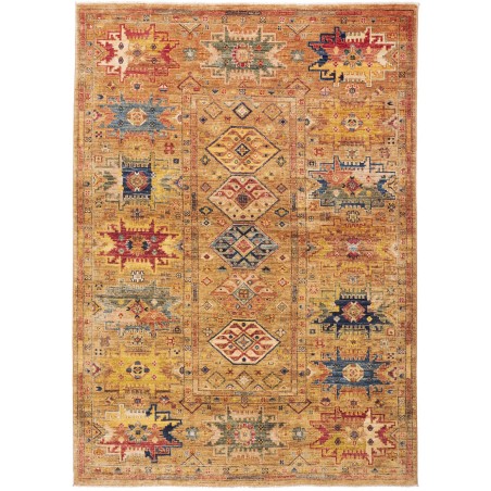Tappeto Tribal Pakistan arancione marrone 150x210