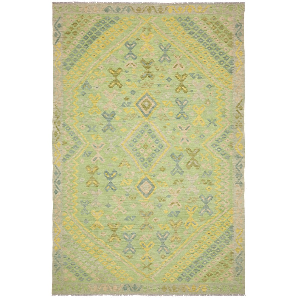 Tappeto Kilim Afghanistan marrone 195x293