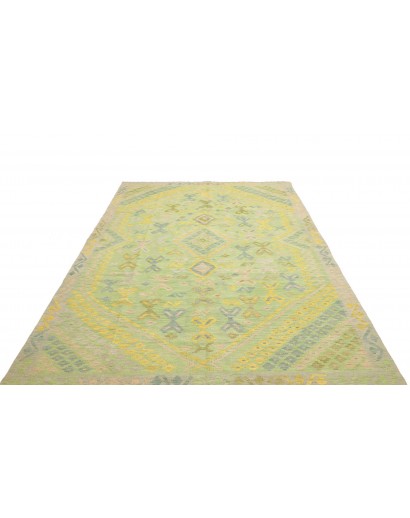 Tappeto Kilim Afghanistan marrone 195x293