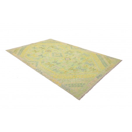 Tappeto Kilim Afghanistan marrone 195x293