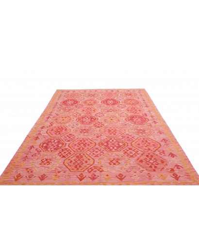 Tappeto Kilim Afghanistan arancione 209x297