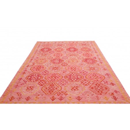 Tappeto Kilim Afghanistan arancione 209x297